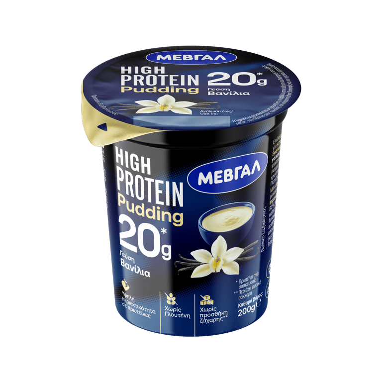 Μεβγαλ High Protein Pudding Vanilla