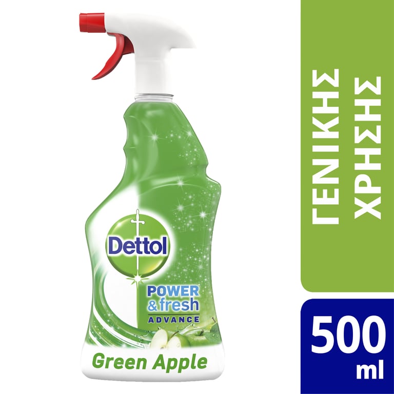 Dettol Multi-surface Cleaner Spray Green Apple 500ml
