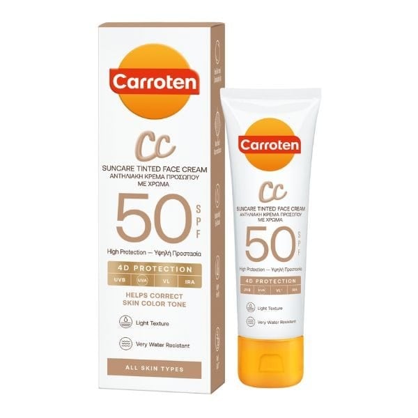 Carroten Face Cream CC SPF50 50ml