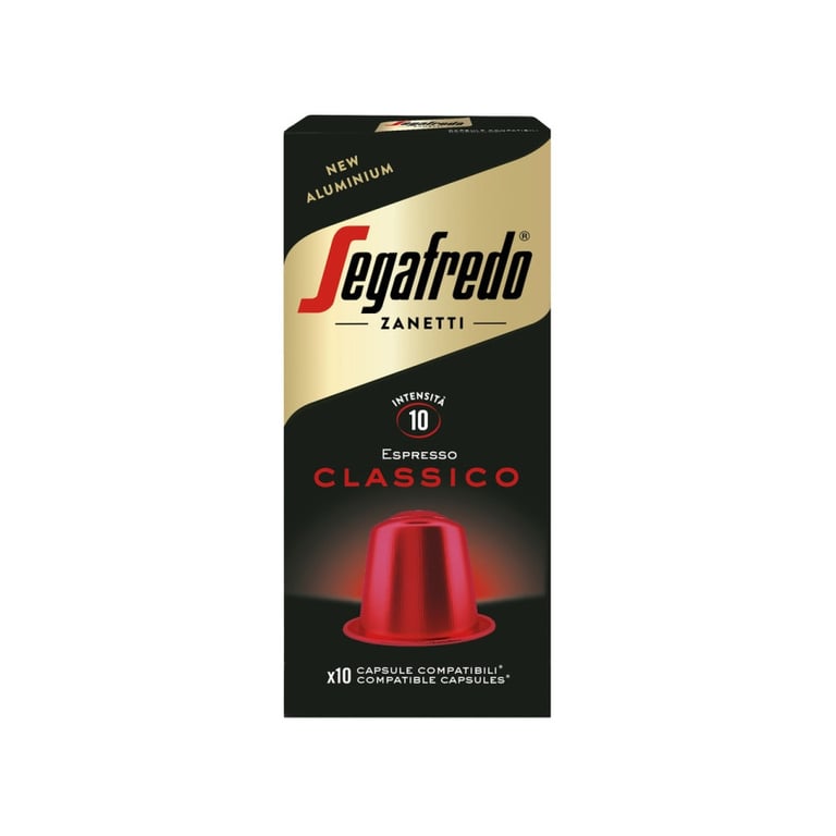 Segafredo Espresso Classico Capsules 5.1g x10