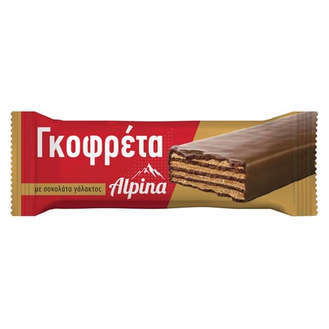 Alpina Wafer with Milk Chocolate 33g