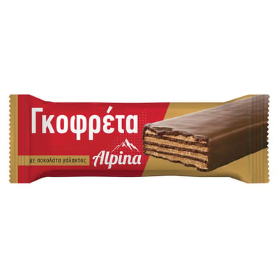 Alpina Wafer with Milk Chocolate 33g
