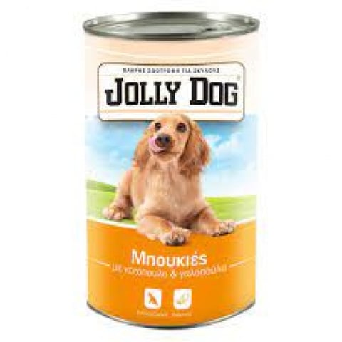 Jolly Dog Dog Chunks Chicken Turkey 1250g