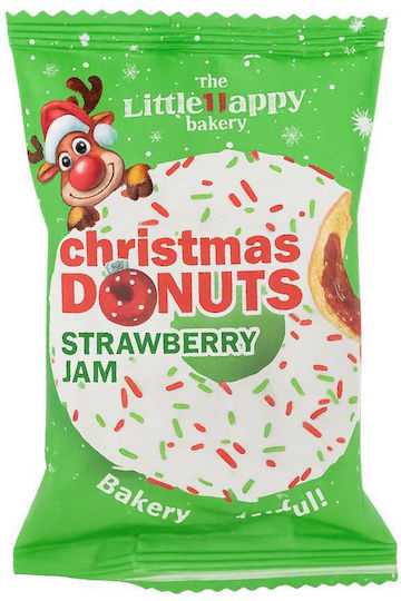 Little Happy Strawberry Christmas Donut 60g