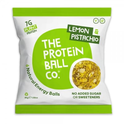 Protein Ball Lemon Pistachio Vegan 45g