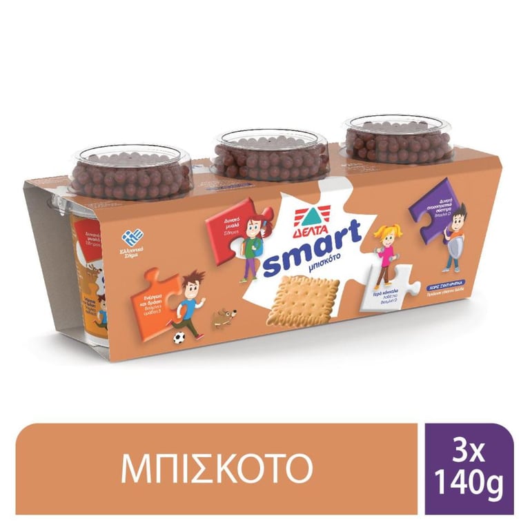 Δέλτα Smart Biscuit Dessert Twin Pack