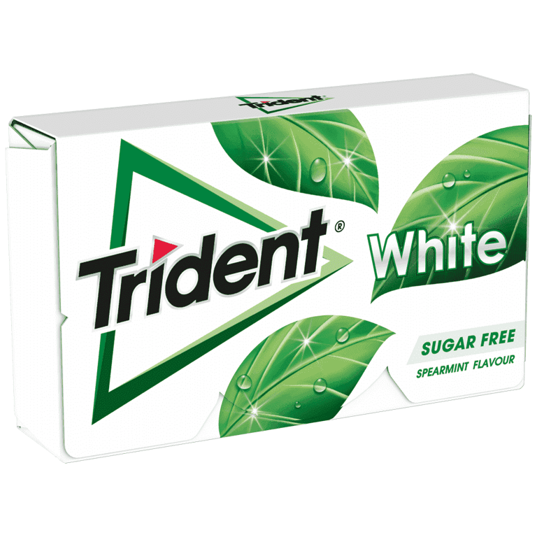 Trident White Mint Chewing Gum