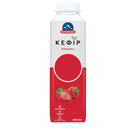 Ολυμπος Kefir Strawberry 330ml