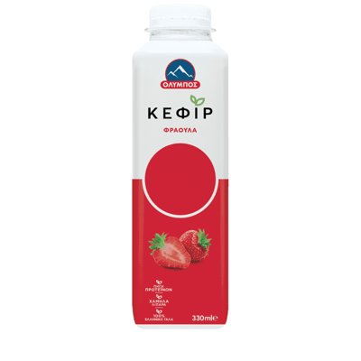 Ολυμπος Kefir Strawberry 330ml