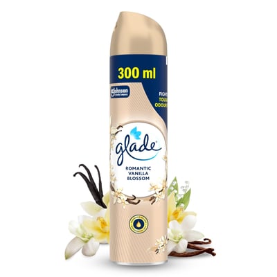 Glade Aerosol Romantic Vanilla Blossom 300ml
