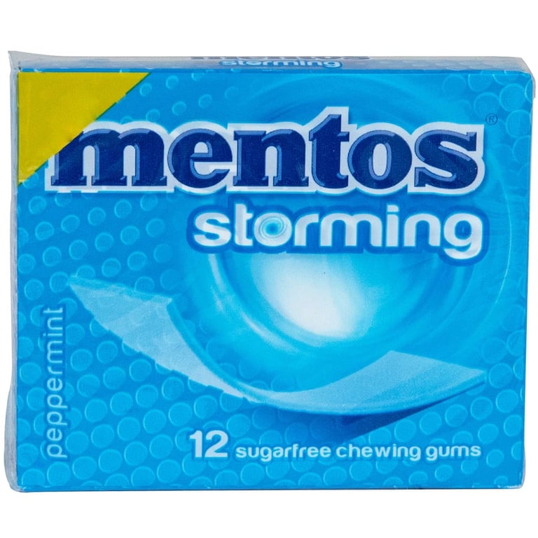 Mentos Storming Peppermint Chewing Gum