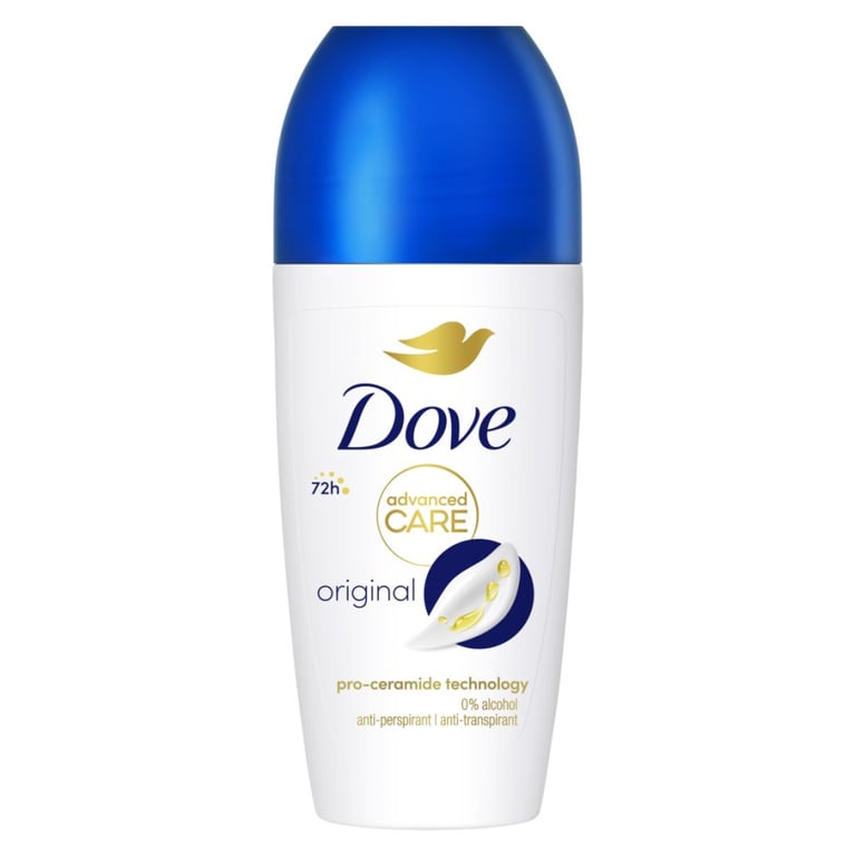 Dove Advanced Original Roll On Deodorant 50ml