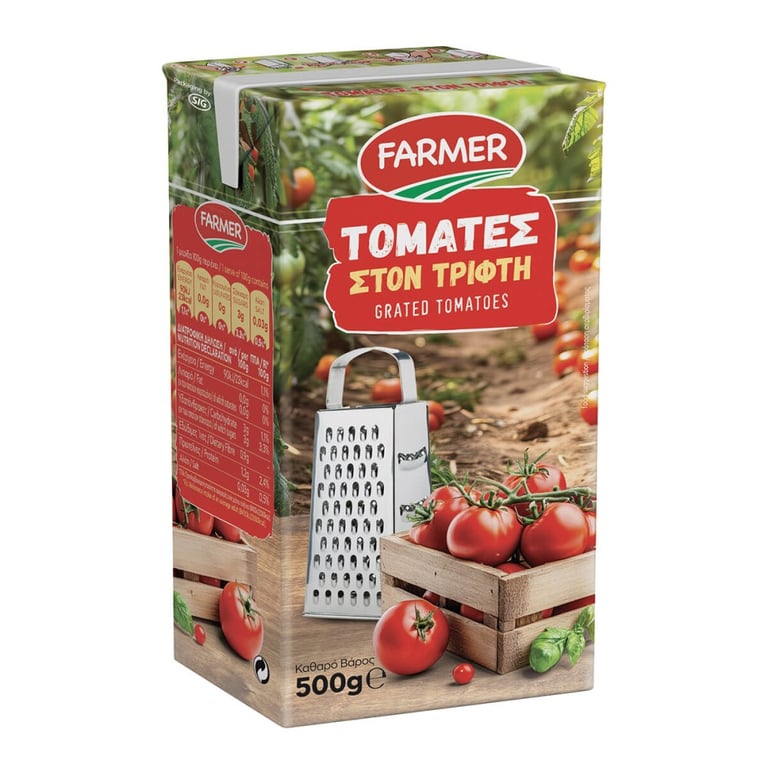 Farmer 500G Τοματες Τριμμενες Στον Τριφτη