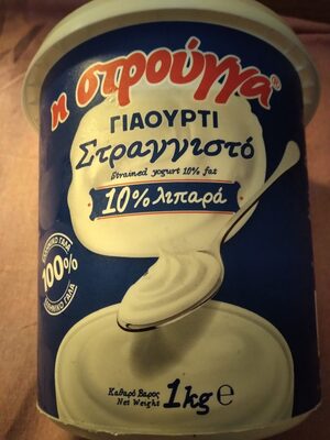 Στρούγγα Greek Strained Yogurt 10% 1kg
