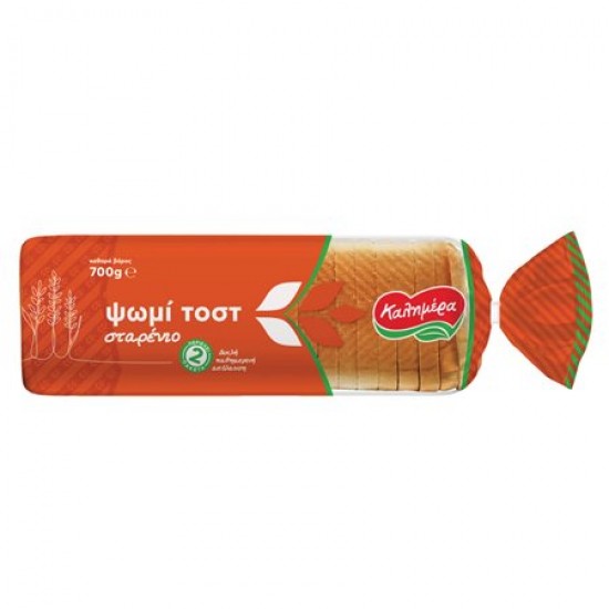 Καλημέρα Wheat Toast Bread Loaf 700g