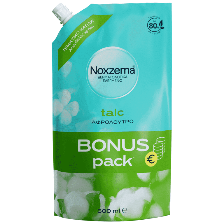 Noxzema Bath Foam Talc 600ml