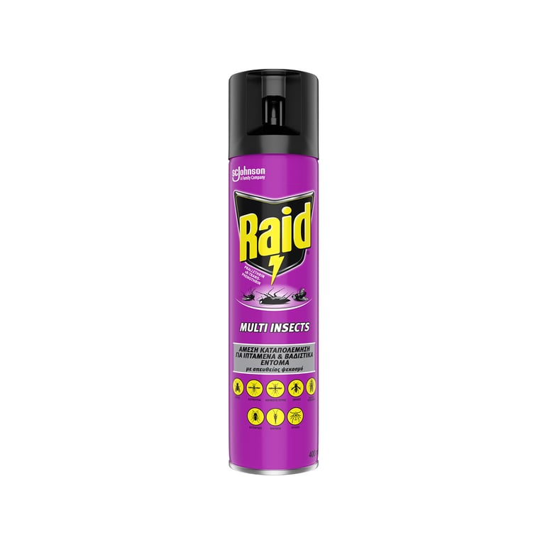 Raid Multi Insects Aerosol 400ml