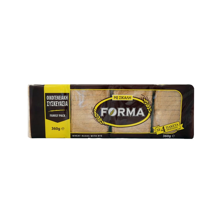 Forma Rye Rusks 360g