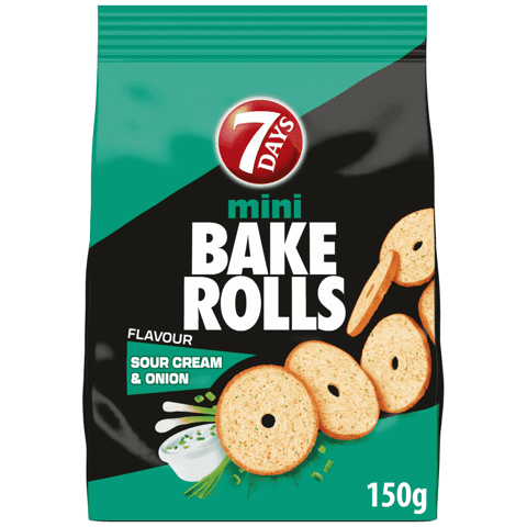 Bake Rolls Sour Cream & Onion 150g