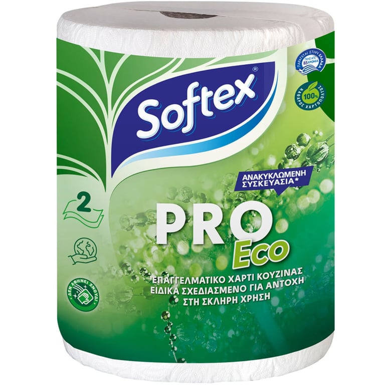 Softex Kitchen Paper 433g Pro-Eco 2-layer