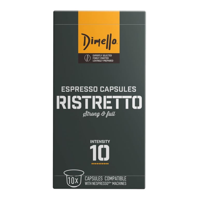 Dimello Ristretto Coffee Capsules 10pcs