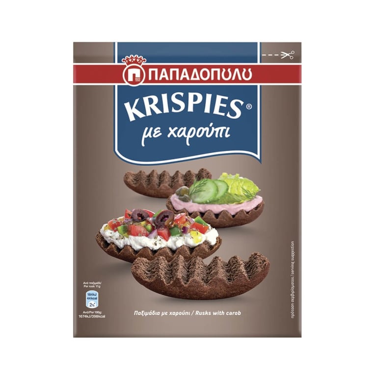 Παπαδοπούλου Carob Krispies 200gr