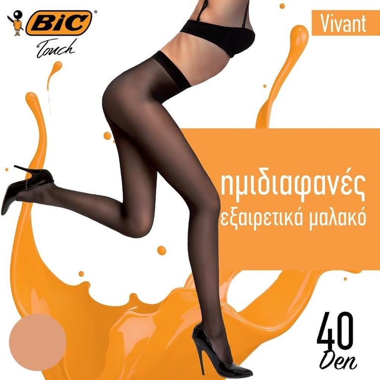BIC 40D Tights Vivant Black XLarge