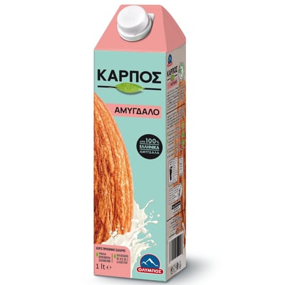 ρόφημα αμυγδάλου χωρίς γλουτένη χωρίς ζάχαρη 1L