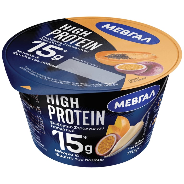 Μεβγαλ High Protein Mango-passion Fruit Yogurt Dessert