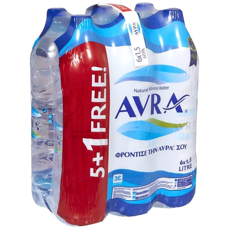Αυρα Natural Mineral Water 1.5l x6