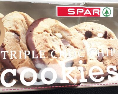 Spar Triple Chocolate Cookies 180g
