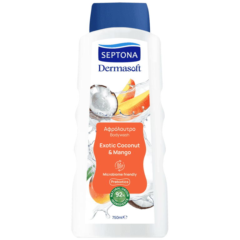 Septona Dermasoft Shower Gel Coconut & Mango 750ml