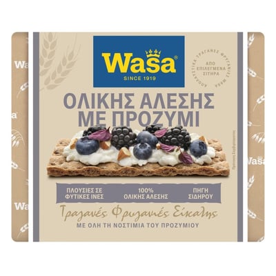 Wasa Whole Grain Sourdough Crispbread 235g