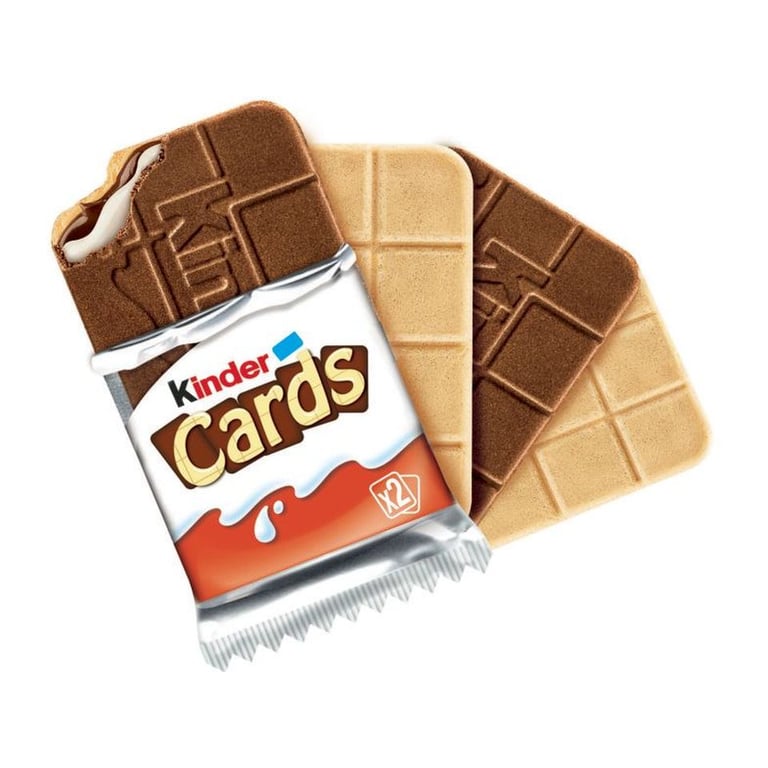 Kinder Cards Chocolate Wafer