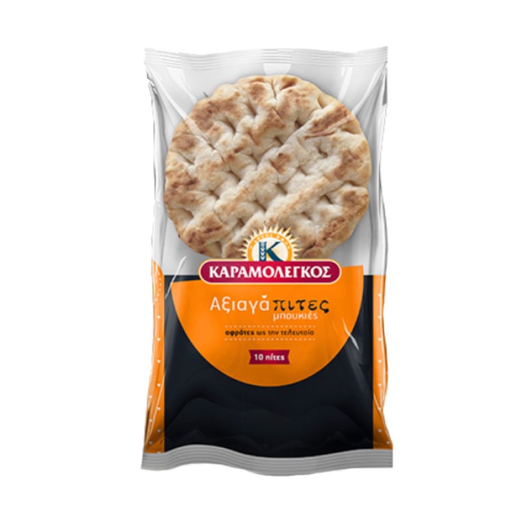 Καραμολεγκος Pita Bread Small 10 Pieces 450g