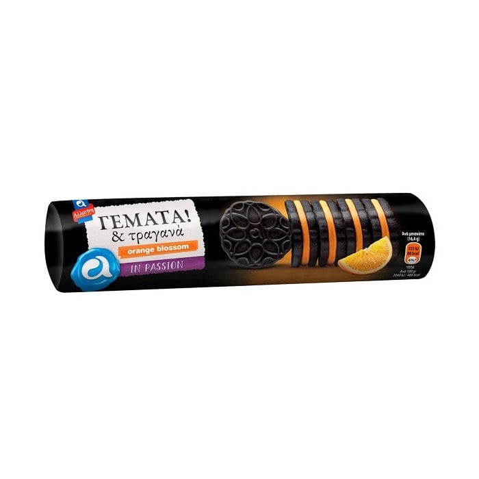 Αλλατίνη Filled Crunchy Orange Biscuits