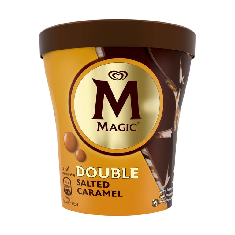 Magnum Double Caramel Ice Cream 440ml Family Pack