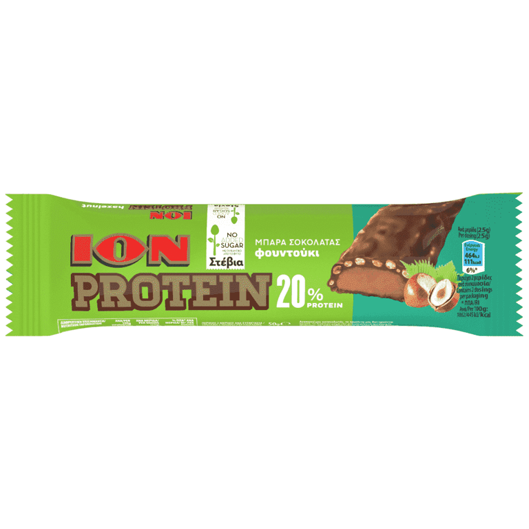 ΙΟΝ Protein Bar Hazelnut Sugar-free 50g