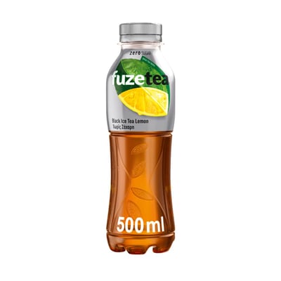 Fuze Tea Black Tea Lemon Lemongrass Zero 500ml