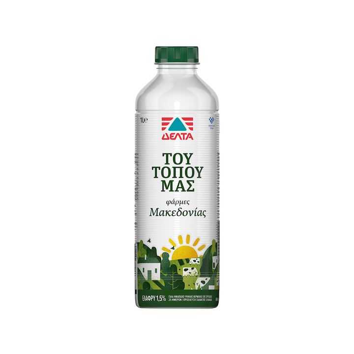 Δέλτα TOU Topou MAS Milk 1.5% UHT 1L