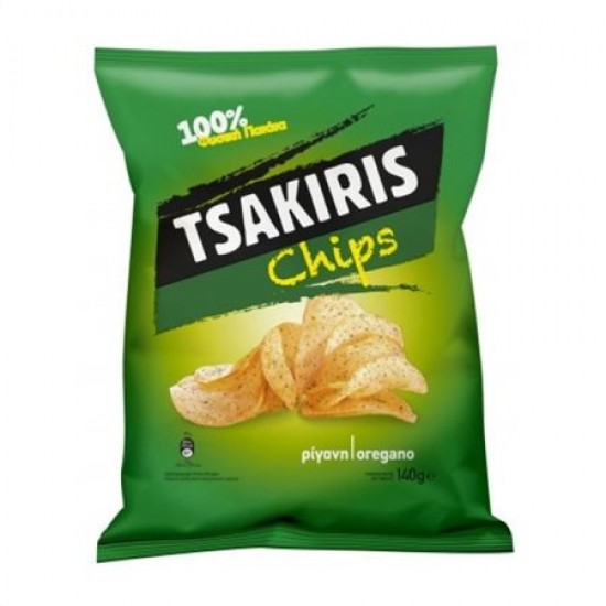 Τσακιρης 140G Chips ΜΕ Ριγανη