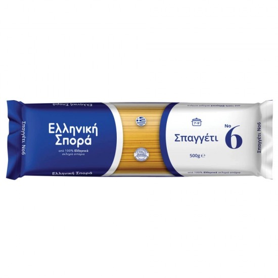 Ελληνική Σπορά Spaghetti No6 500g