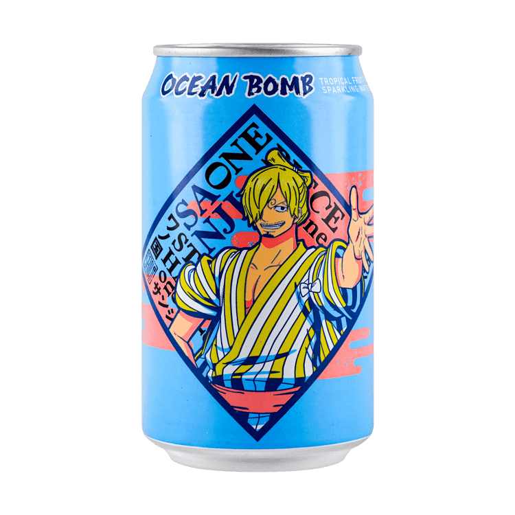Ocean Bomb Tropical Sparkling Water 330ml