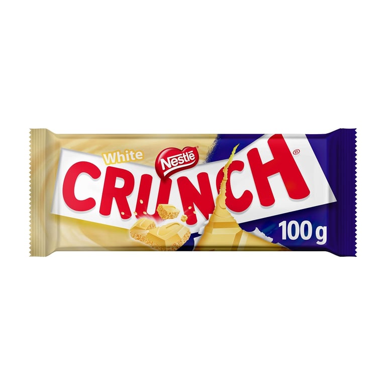 Crunch White Chocolate Gluten-free 100g
