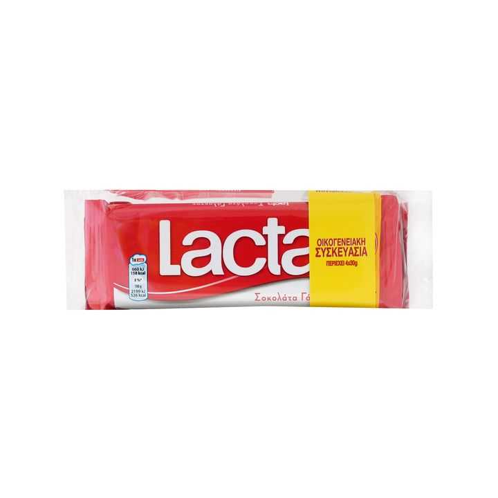 Lacta Milk Chocolate 30g x4