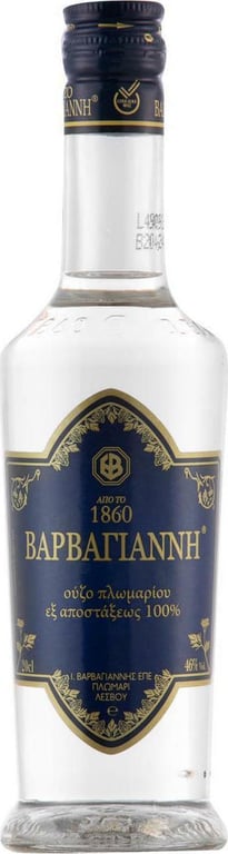 Βαρβαγιάννη Blue Ouzo 46% 200ml
