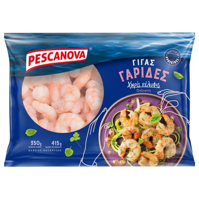 Pescanova Indo-Pacific Shrimp Peeled with Tail 350g