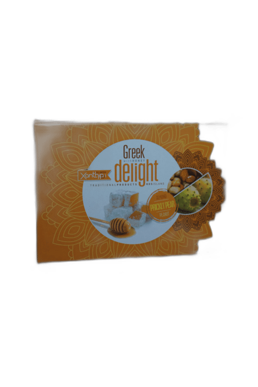 Xanthippi Prickly Pear Lokum with Nuts 250g