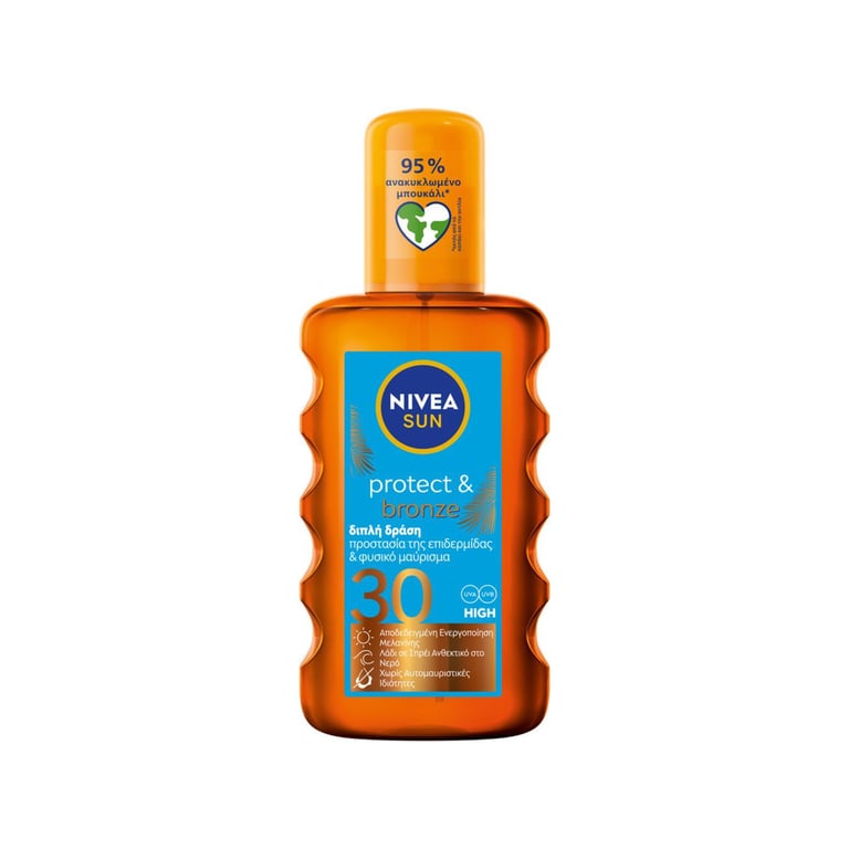 Nivea Protect & Bronze Oil Spray SPF30 200ml