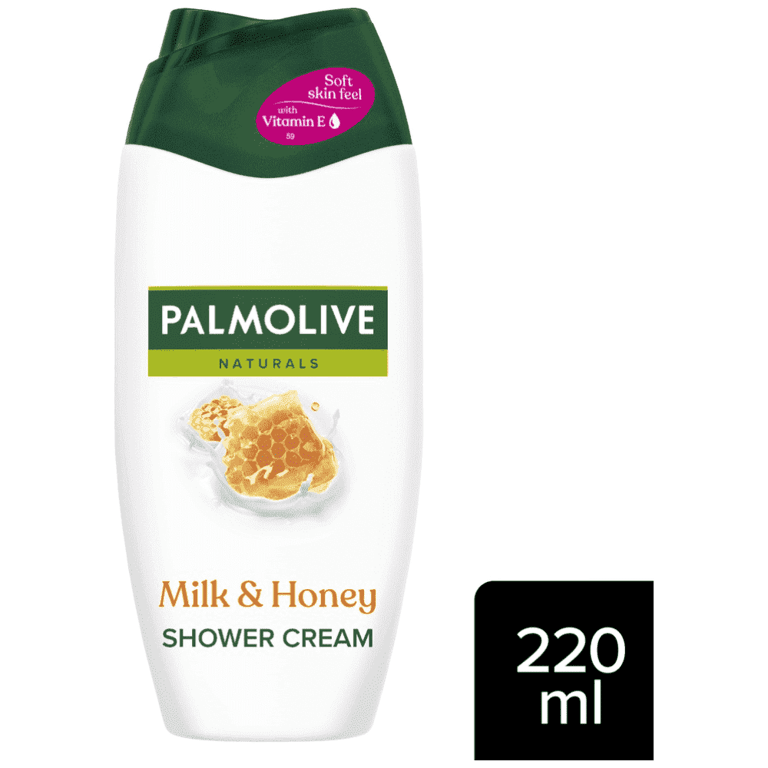 Palmolive Bath Naturals Milk & Honey Body Wash 220ml